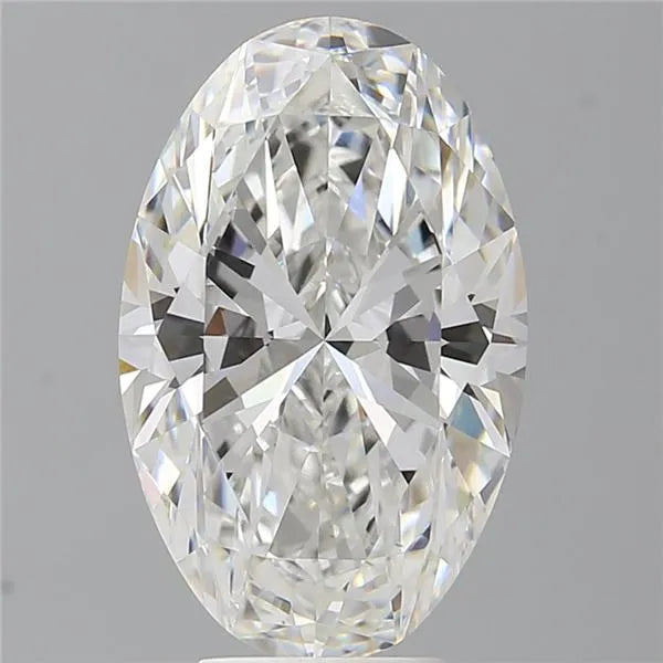 6.07ct Oval Lab Grown Diamond (Colour E, Clarity VVS2, IGI Certified)