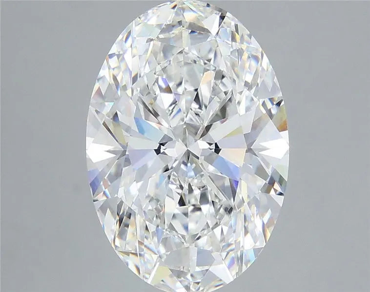 6.07ct Oval Lab Grown Diamond (Colour F, Clarity VVS2, IGI Certified)
