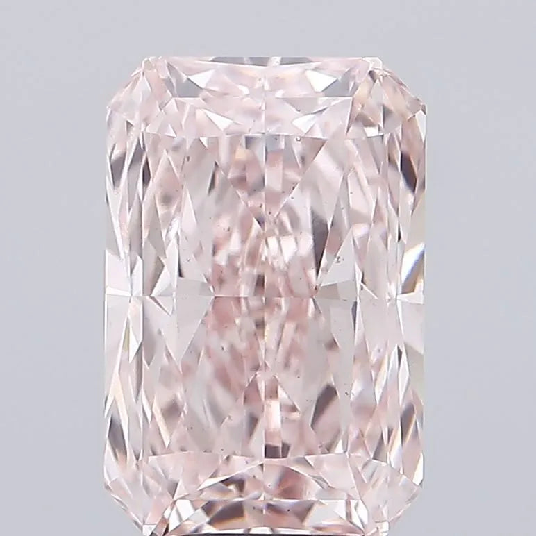 6.07ct Radiant Lab Grown Diamond (Colour Fancy Pink, Clarity VS2, IGI Certified)