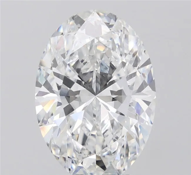 6.08ct Oval Lab Grown Diamond (Colour F, Clarity VVS2, IGI Certified)