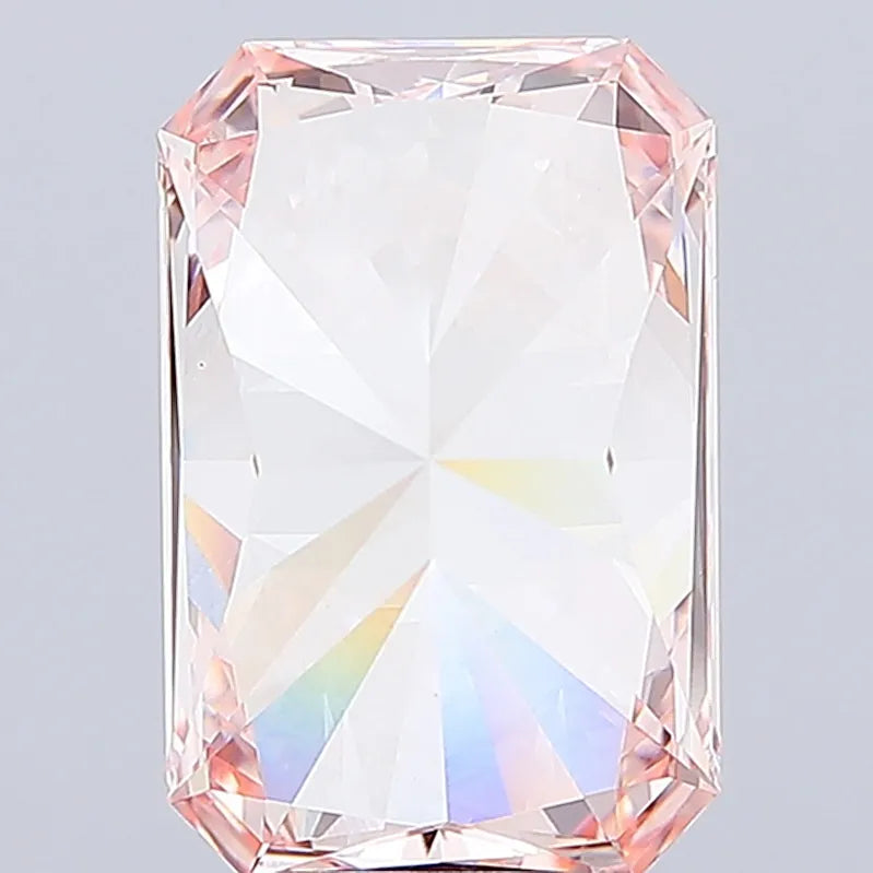 6.08ct Radiant Lab Grown Diamond (Colour Fancy Vivid Pink, Clarity VS1, IGI Certified)