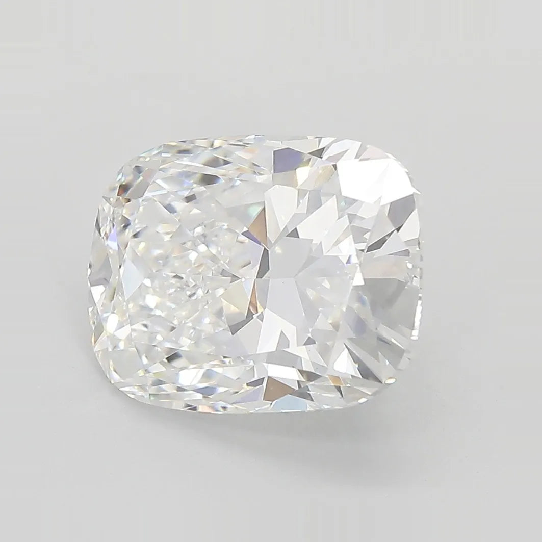 6.09ct Cushion modified Lab Grown Diamond (Colour F, Clarity VS1, IGI Certified)