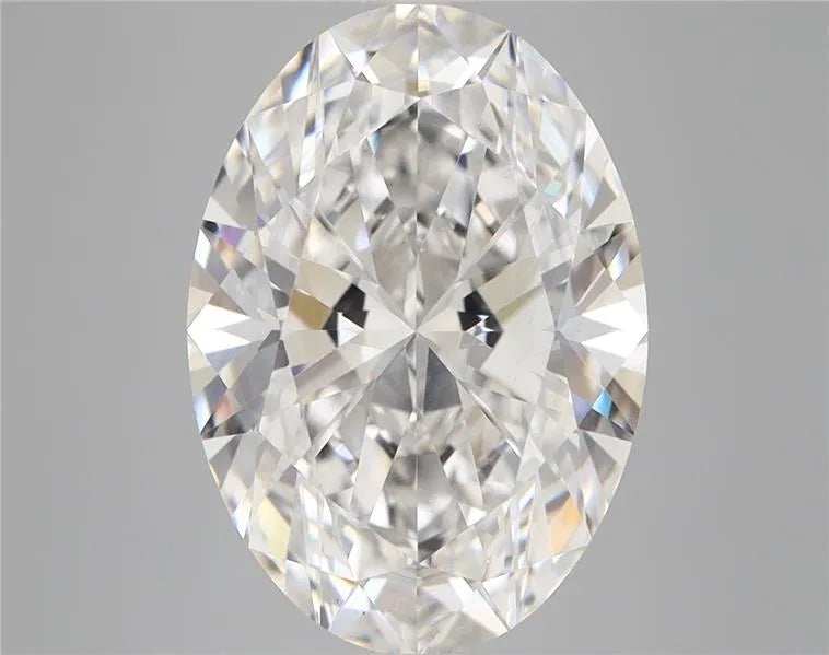 6.09ct Oval Lab Grown Diamond (Colour E, Clarity VS2, IGI Certified)