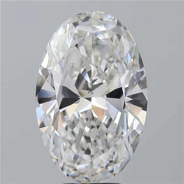 6.09ct Oval Lab Grown Diamond (Colour E, Clarity VVS2, IGI Certified)