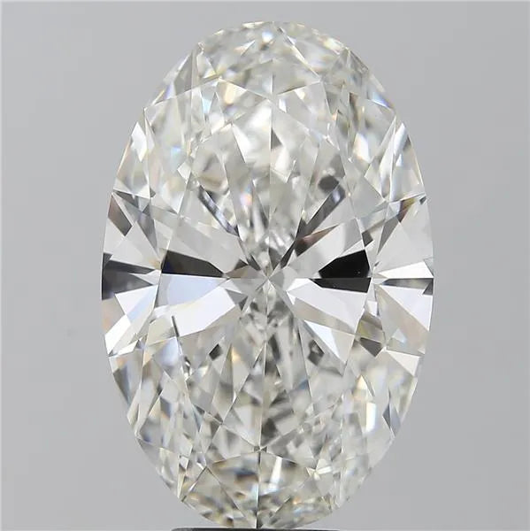 6.09ct Oval Lab Grown Diamond (Colour F, Clarity VVS2, IGI Certified)