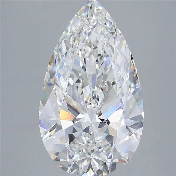 6.09ct Pear Lab Grown Diamond (Colour F, Clarity VVS2, IGI Certified)