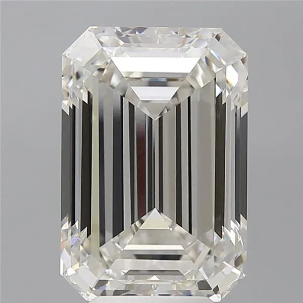 6.10ct Emerald Lab Grown Diamond (Colour G, Clarity VVS2, IGI Certified)