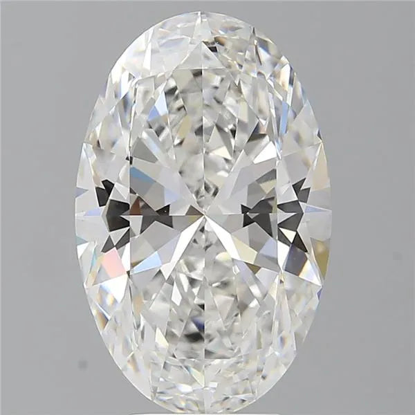 6.10ct Oval Lab Grown Diamond (Colour E, Clarity VVS2, IGI Certified)
