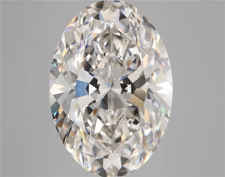 6.11ct Oval Lab Grown Diamond (Colour G, Clarity VS2, IGI Certified)