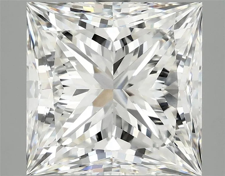 6.16ct Princess Lab Grown Diamond (Colour E, Clarity VVS2, IGI Certified)