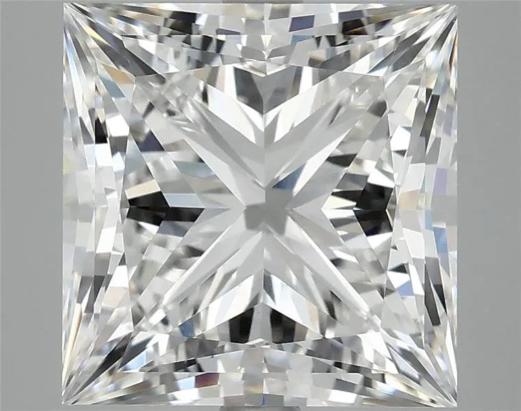 6.17ct Princess Lab Grown Diamond (Colour E, Clarity VVS2, IGI Certified)