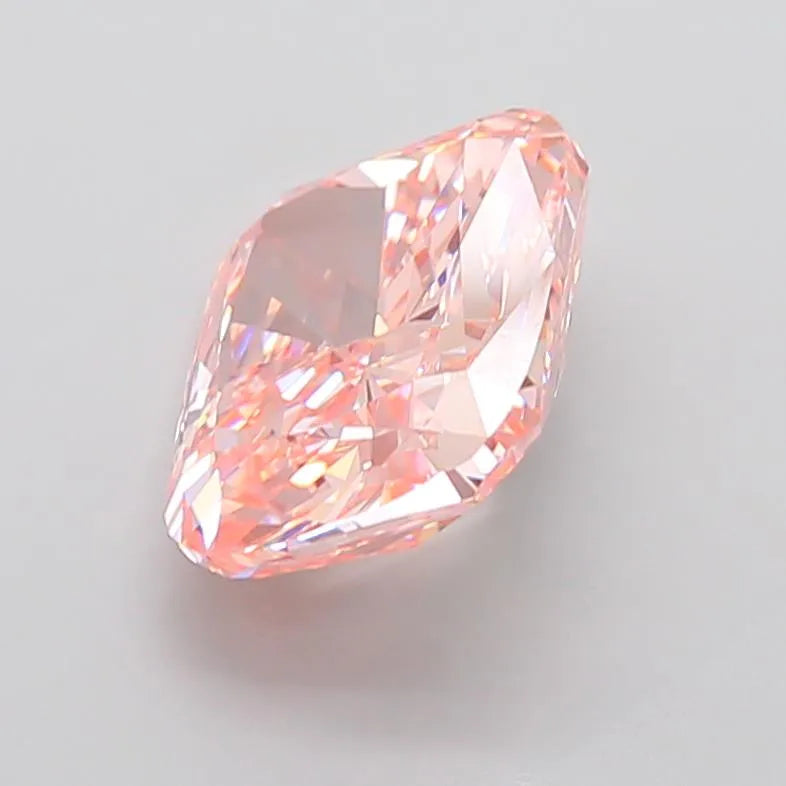 6.27ct Cushion modified Lab Grown Diamond (Colour Fancy Vivid Pink, Clarity VVS2, IGI Certified)