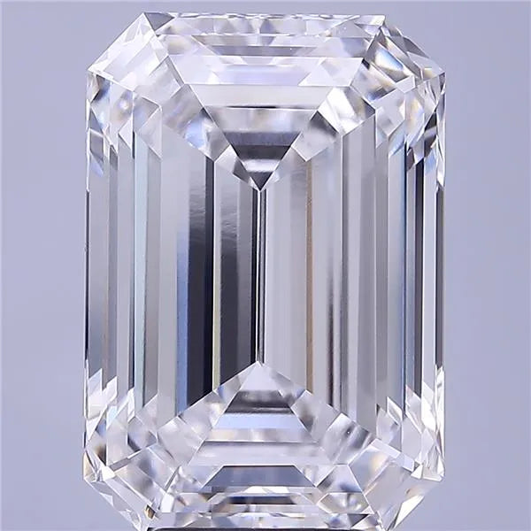 6.29ct Emerald Lab Grown Diamond (Colour E, Clarity VVS1, IGI Certified)
