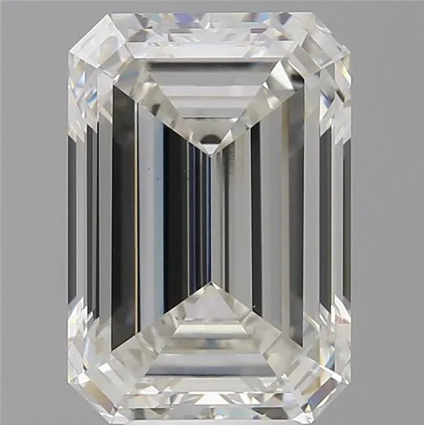 6.46ct Emerald Lab Grown Diamond (Colour G, Clarity VVS2, IGI Certified)