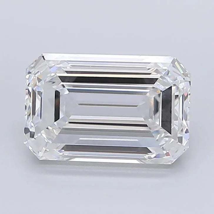6.47ct Emerald Lab Grown Diamond (Colour D, Clarity VVS1, IGI Certified)