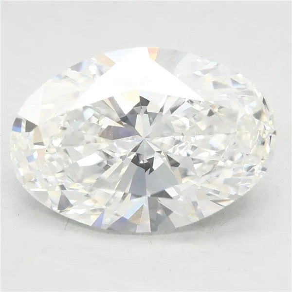 6.50ct Oval Lab Grown Diamond (Colour F, Clarity VVS2, IGI Certified)