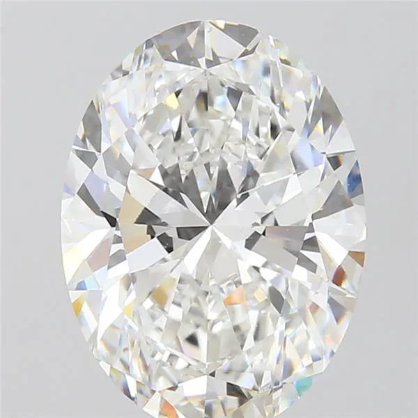 6.51ct Oval Lab Grown Diamond (Colour F, Clarity VVS2, IGI Certified)