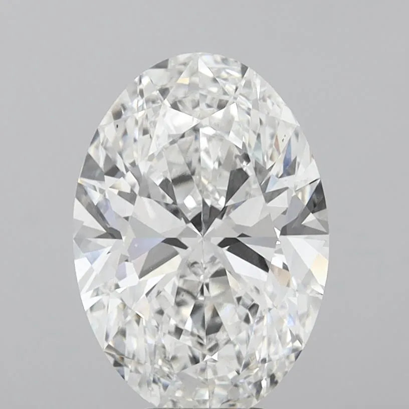6.52ct Oval Lab Grown Diamond (Colour E, Clarity VVS2, IGI Certified)