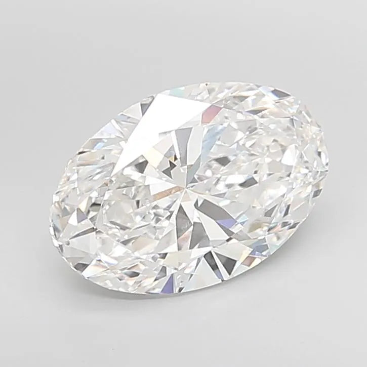 6.52ct Oval Lab Grown Diamond (Colour E, Clarity VVS2, IGI Certified)