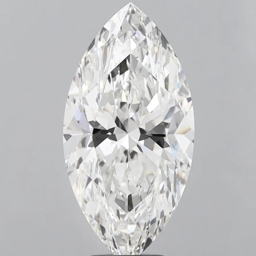 6.54ct Marquise Lab Grown Diamond (Colour F, Clarity VVS2, IGI Certified)