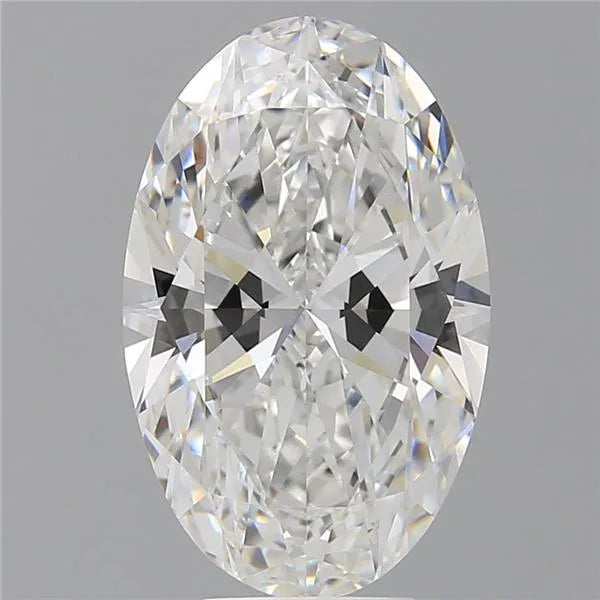 6.54ct Oval Lab Grown Diamond (Colour D, Clarity VVS2, IGI Certified)