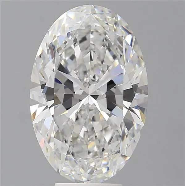 6.59ct Oval Lab Grown Diamond (Colour E, Clarity VVS2, IGI Certified)