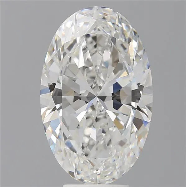 6.59ct Oval Lab Grown Diamond (Colour E, Clarity VVS2, IGI Certified)