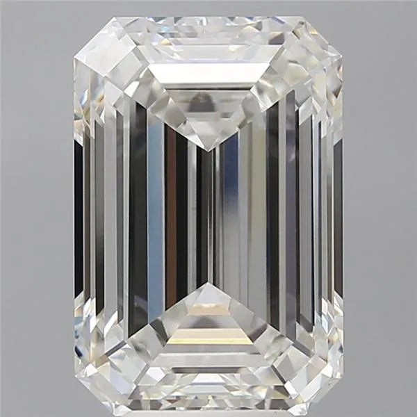 6.60ct Emerald Lab Grown Diamond (Colour F, Clarity VVS2, IGI Certified)