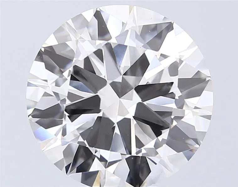 6.66ct Round Lab Grown Diamond (Colour F, Clarity VVS2, Cut ID, IGI Certified)