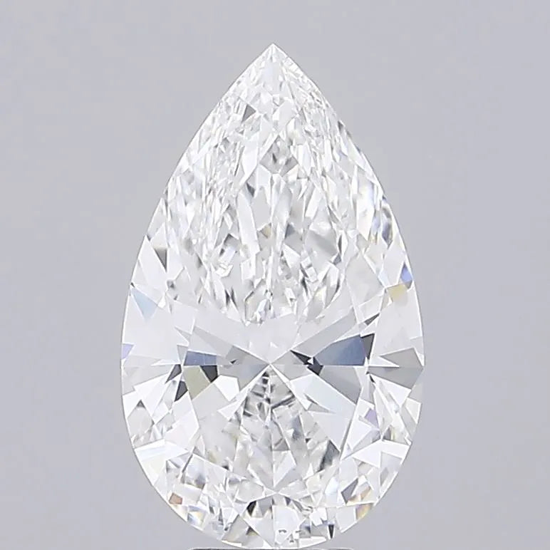6.73ct Pear Lab Grown Diamond (Colour E, Clarity VVS2, IGI Certified)