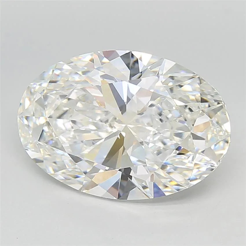 6.75ct Oval Lab Grown Diamond (Colour E, Clarity VVS2, IGI Certified)