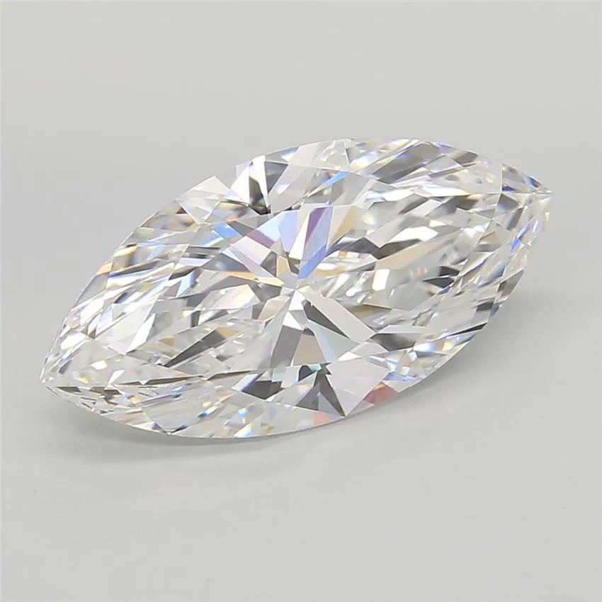 6.84ct Marquise Lab Grown Diamond (Colour F, Clarity VVS2, IGI Certified)