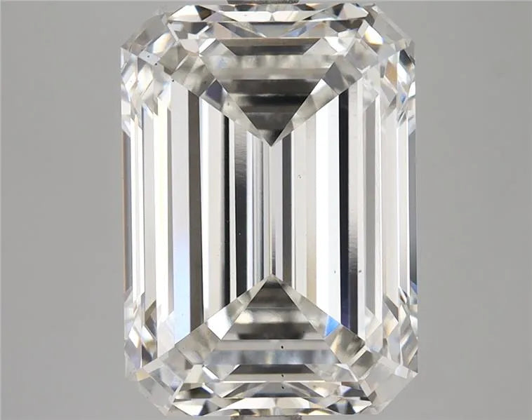 6.85ct Emerald Lab Grown Diamond (Colour F, Clarity VS2, IGI Certified)