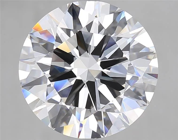 6.92ct Round Lab Grown Diamond (Colour E, Clarity IF, Cut ID, IGI Certified)