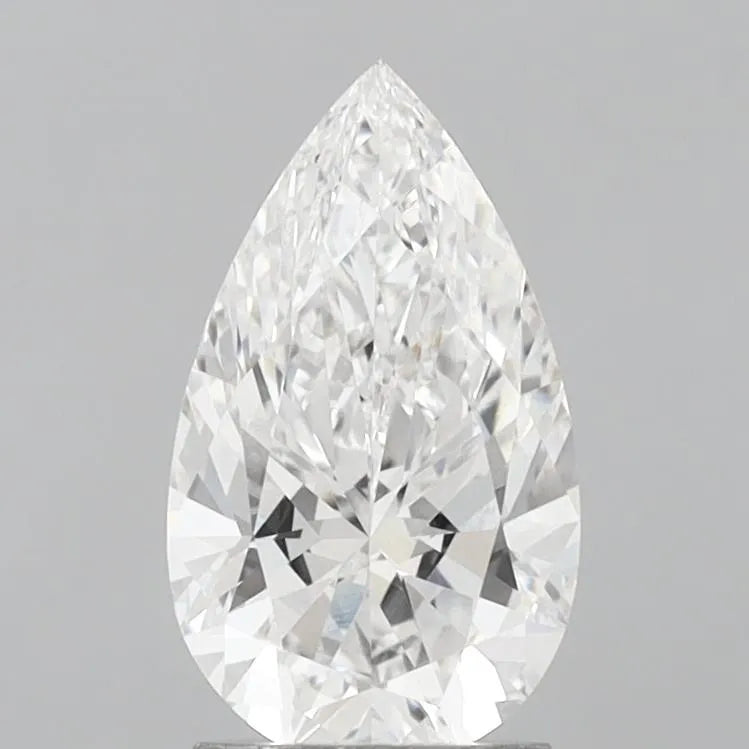 2.11ct Pear Lab Grown Diamond (Colour E, Clarity VVS2, IGI Certified)