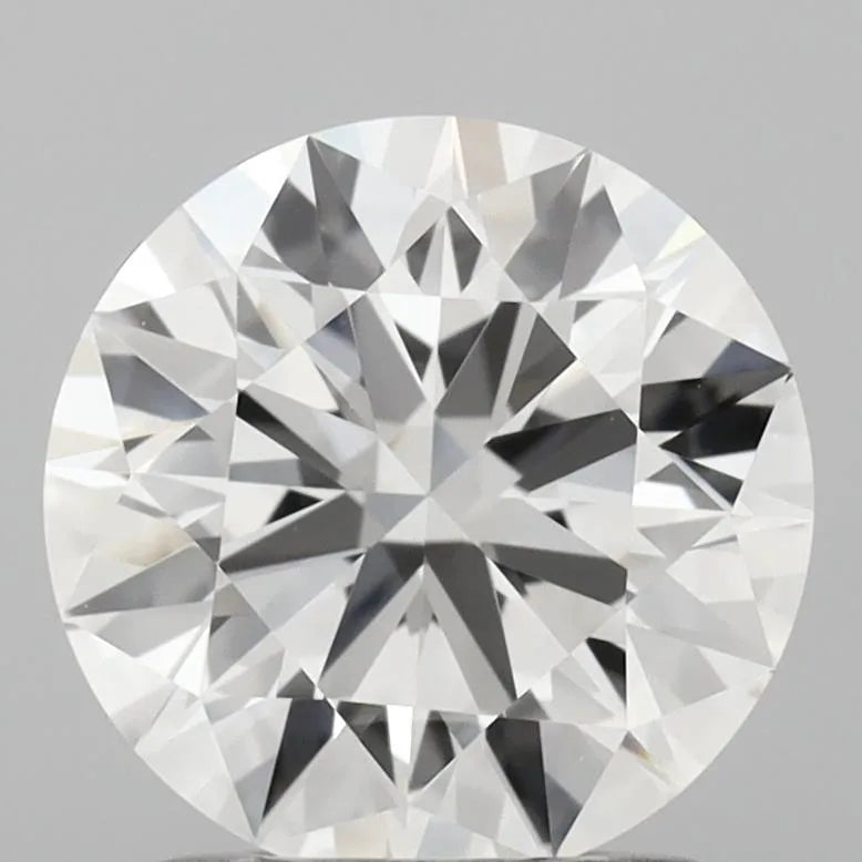 1.52ct Round Lab Grown Diamond (Colour F, Clarity VVS2, Cut ID, IGI Certified)