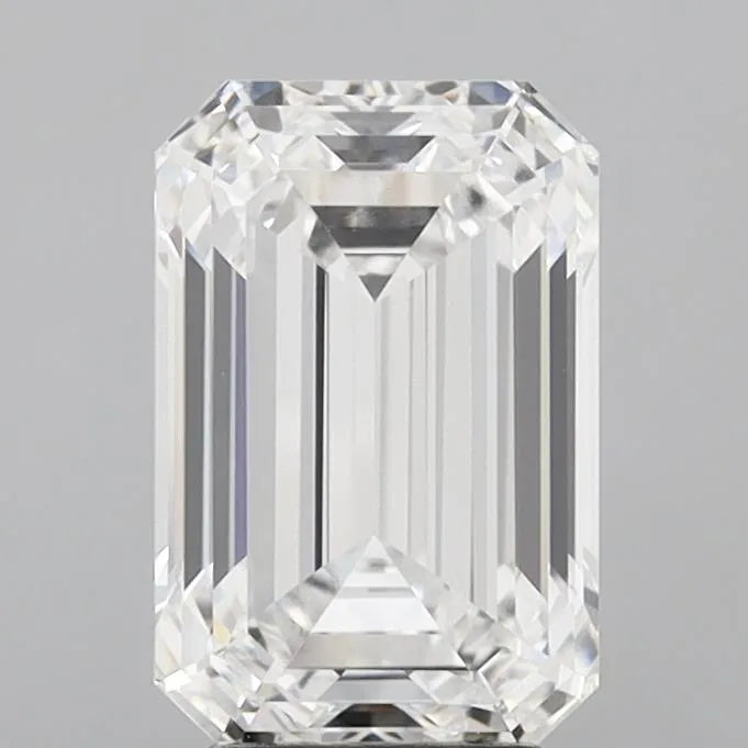 5.04ct Emerald Lab Grown Diamond (Colour E, Clarity VVS1, IGI Certified)