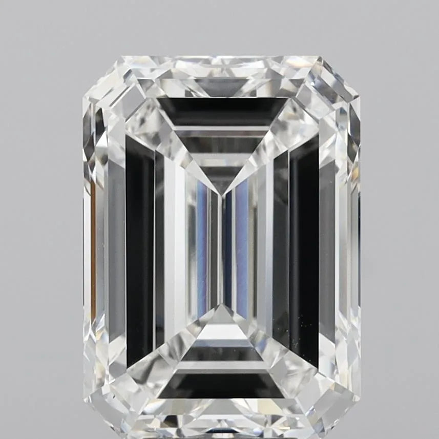 10.56ct Emerald Lab Grown Diamond (Colour F, Clarity VVS1, IGI Certified)