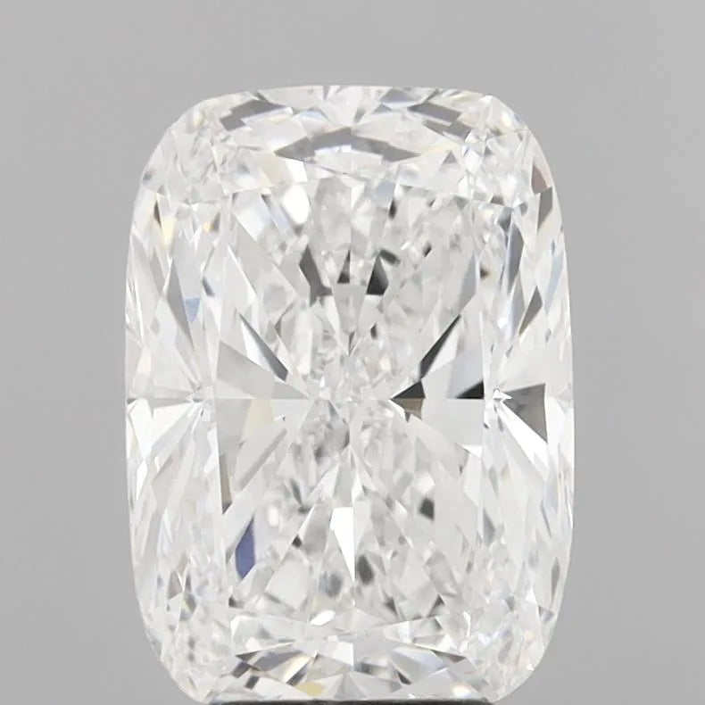 4.57ct Cushion modified Lab Grown Diamond (Colour D, Clarity VVS2, IGI Certified)