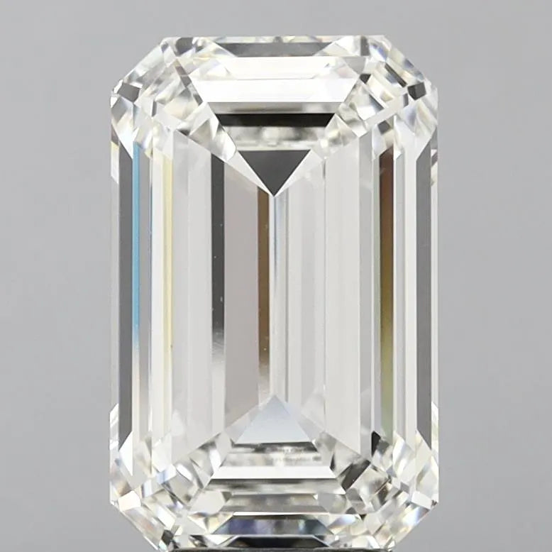 7.52ct Emerald Lab Grown Diamond (Colour G, Clarity VVS2, IGI Certified)
