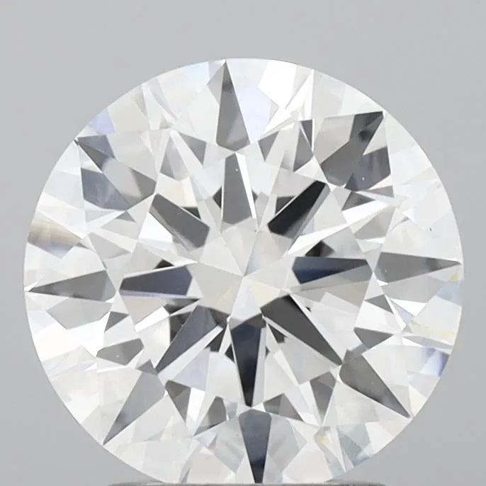2.00ct Round Lab Grown Diamond (Colour E, Clarity VS1, Cut ID, IGI Certified)