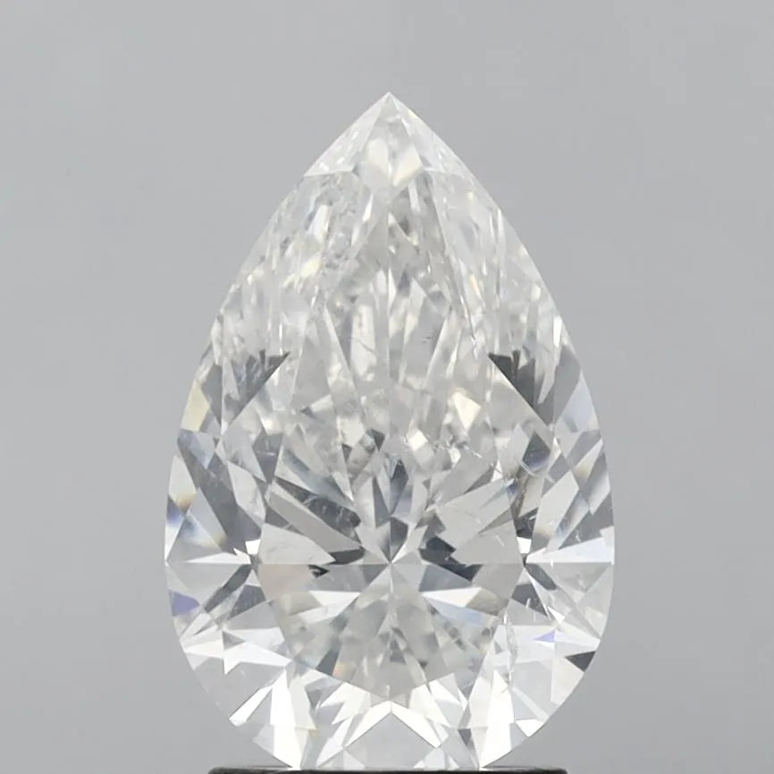 2.51ct Pear Natural Diamond (Colour G, Clarity SI2, HRD Certified)