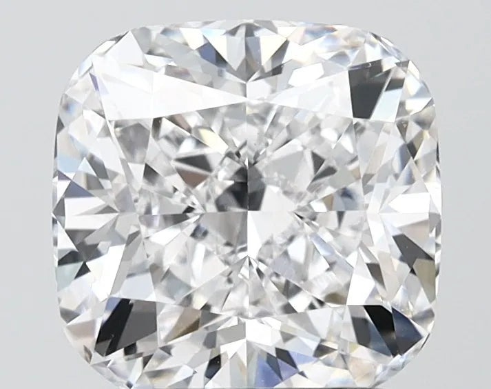 3.05ct Cushion modified Lab Grown Diamond (Colour D, Clarity VVS2, IGI Certified)