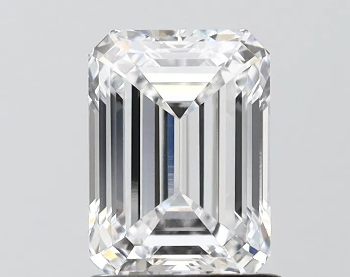 1.51ct Emerald Lab Grown Diamond (Colour D, Clarity VVS2, IGI Certified)