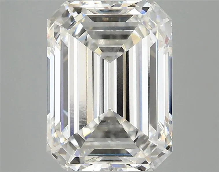 4.06ct Emerald Lab Grown Diamond (Colour F, Clarity VVS2, IGI Certified)