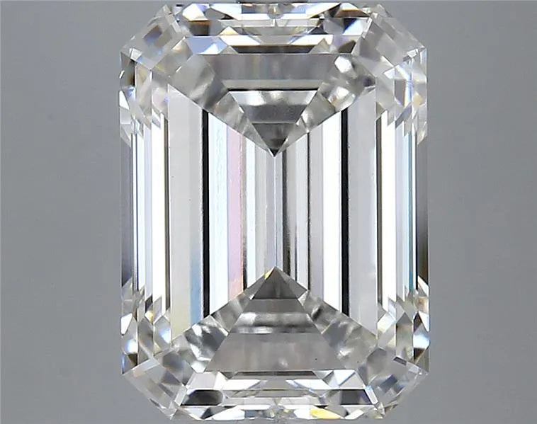 6.44ct Emerald Lab Grown Diamond (Colour G, Clarity VVS2, IGI Certified)