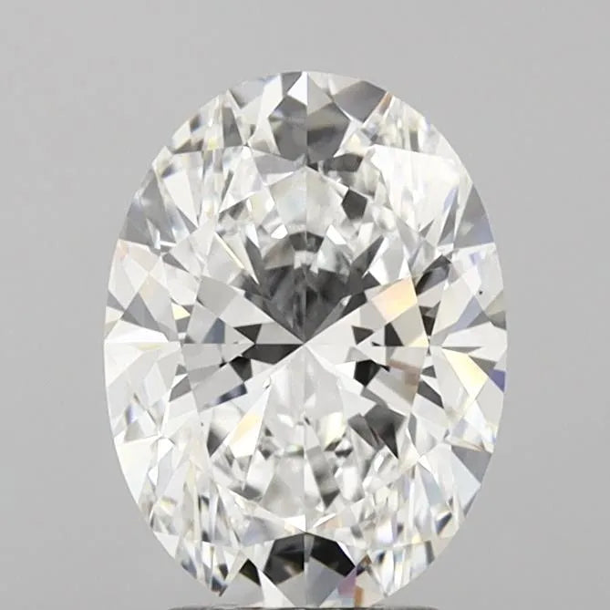 2.80ct Oval Lab Grown Diamond (Colour E, Clarity IF, IGI Certified)