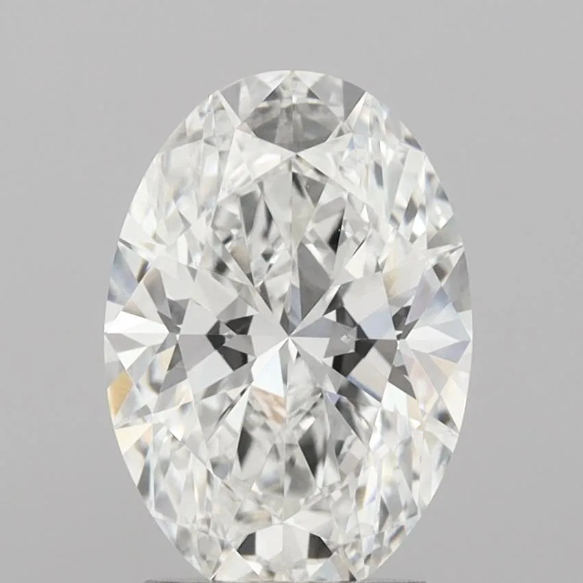 2.60ct Oval Lab Grown Diamond (Colour F, Clarity VVS2, IGI Certified)