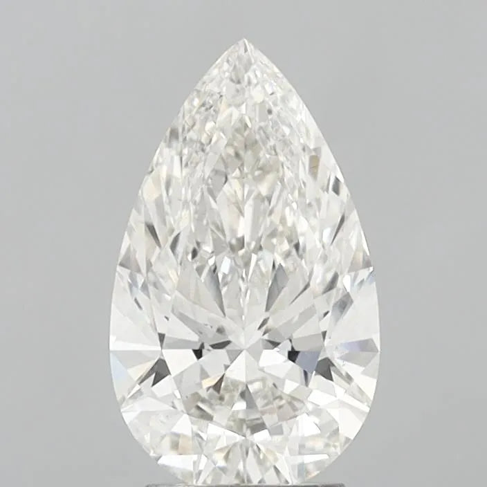 3.09ct Pear Lab Grown Diamond (Colour G, Clarity VS2, IGI Certified)