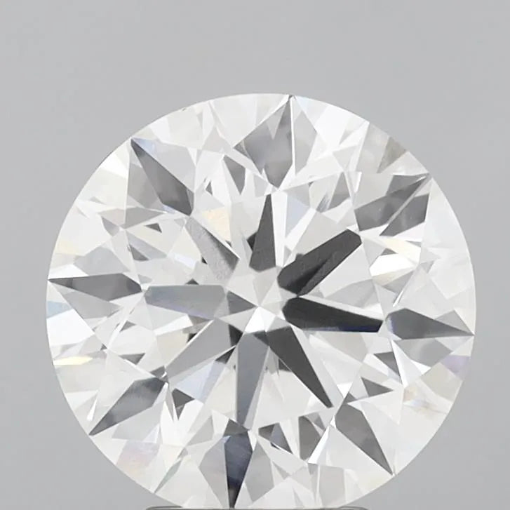 4.05ct Round Lab Grown Diamond (Colour F, Clarity VVS2, Cut EX, IGI Certified)